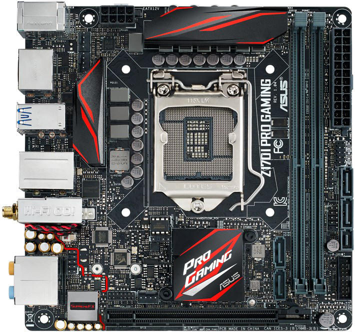 Asus Z170I Pro Gaming - Motherboard Specifications On MotherboardDB